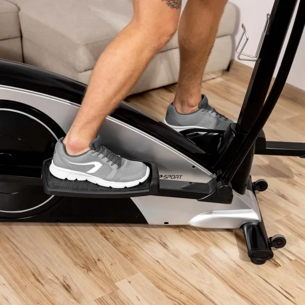 Орбітрек Hop-Sport HS-060C Blaze чорно-срібний iConsole+