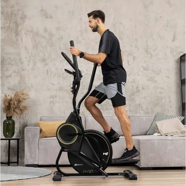 Орбітрек магнітний Hop-Sport HS-450B Dynamic чорно-золотистий