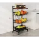 Стеллаж Costway Vroda мобильный в стиле Loft