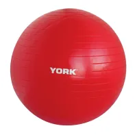 Фітбол York Fitness 55см червоний + насос