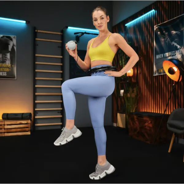 Хулахуп Trex Sport TX-010CHH масажний з обважнювачем чорний