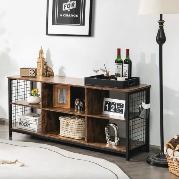 Тумба під ТВ Costway Ketrin в стилі Loft