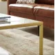 Журнальный столик Leobert Madison в стиле Loft золотистый
