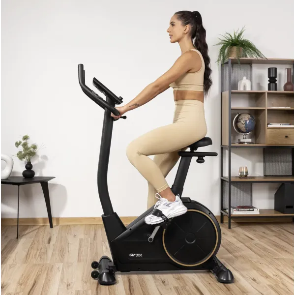 Велотренажер Gymtek XB2500 електромагнітний золотистий