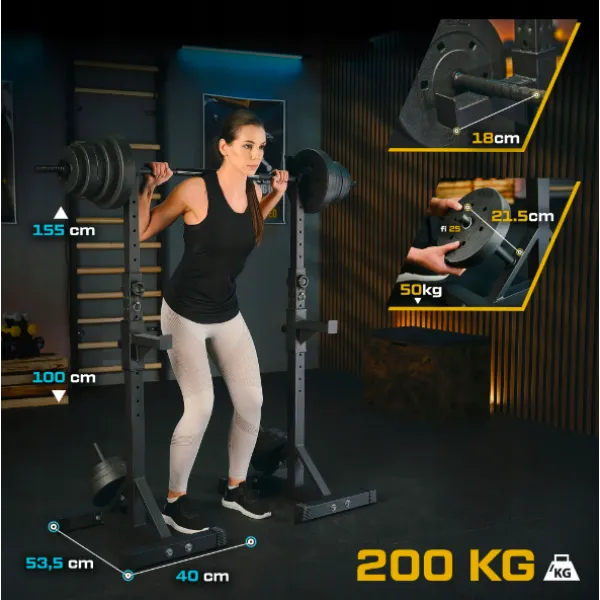 Стойки под штангу Trex Sport TX-090S регулируемые