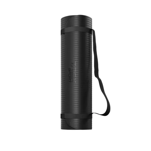 Коврик для йоги Trex Sport TX-018NGM NBR 1см 180х60 черный