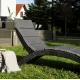 Садовый шезлонг Di Volio Ciampino черно/графитовый