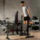 Лавка тренувальна Hop-Sport HS-1075 Pro із партою Скотта