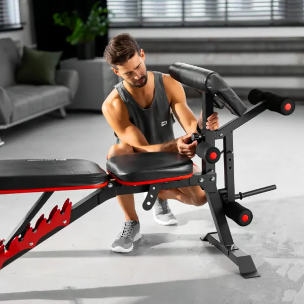 Лавка тренувальна Hop-Sport HS-1095 з партою Скотта
