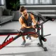 Лавка тренувальна Hop-Sport HS-1095 з партою Скотта