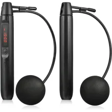 Умная скакалка Gymtek Smart с дисплеем и Bluetooth черная