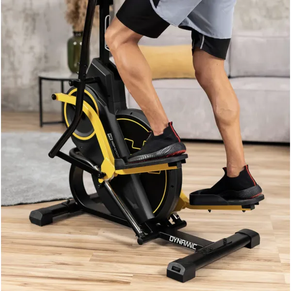 Орбітрек магнітний Hop-Sport HS-450B Dynamic чорно-жовтий