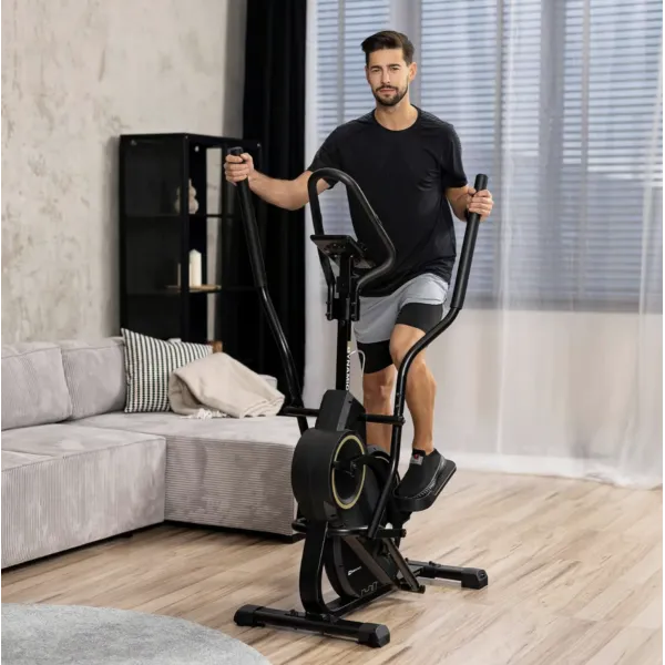 Орбітрек магнітний Hop-Sport HS-450B Dynamic чорно-золотистий