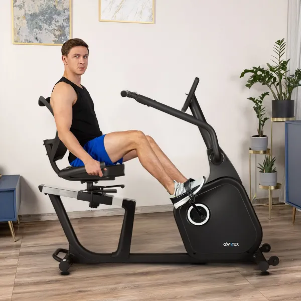 Горизонтальний велотренажер Gymtek XBR8000 електромагнітний