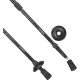 Трекінгові палки Outtec карбонові 3-х секційні 65-135см Anti-shock
