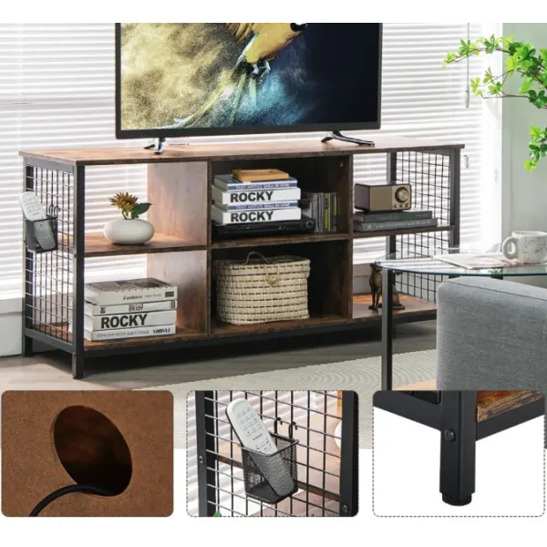 Тумба під ТВ Costway Ketrin в стилі Loft