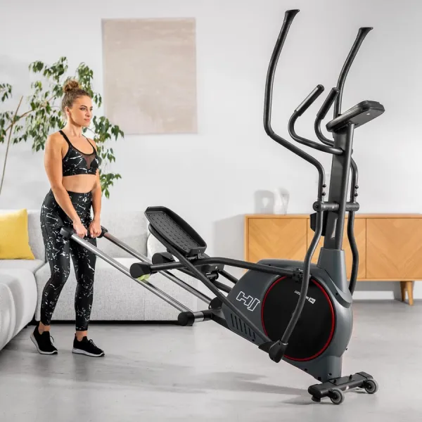 Орбітрек електромагнітний Hop-Sport HS-095CF Prizm сірий