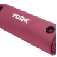 Мат для фітнесу з отворами York Fitness NBR 1см рожевий