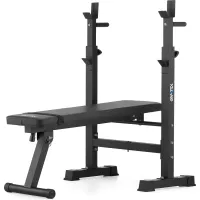 Лавка зі стійками для тренувань зі штангою Gymtek XL700 складана
