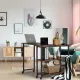 Стіл L-подібний Costway King обертовий в стилі Loft