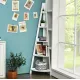 Стелаж Costway Solo кутовий для квітів білий