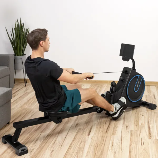 Гребний тренажер Gymtek XR1000 магнітний синій