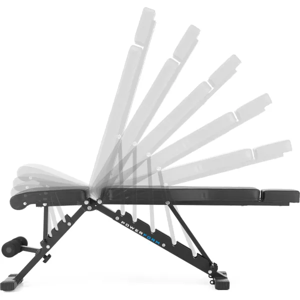 Складана регульована лавка для тренувань Gymtek XL500 з еспандерами