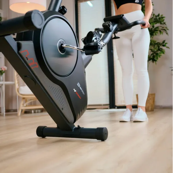 Велотренажер Hop-Sport HS-2080 Spark чорно-червоний (2025)