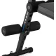Похила лава для тренувань преса Gymtek XL200 з еспандерами для дому