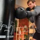 Боксерские перчатки Hop-Sport HS-BG12 12oz черные