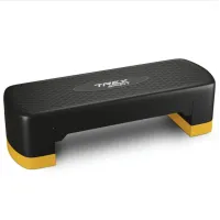 Степ платформа Trex Sport TX-030AS 3 рівнева чорно-жовта