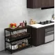 Стіл для кухні Costway Alfred фуршетний в стилі Loft