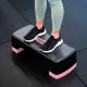 Степ-платформа Gymtek 3-х рівнева чорно-рожева