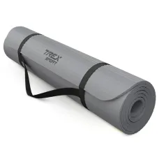 Коврик для йоги Trex Sport TX-019NGM NBR 1см 190х80 серый