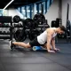 Масажний ролик Gymtek для йоги та фітнесу EVA 33*14см синій