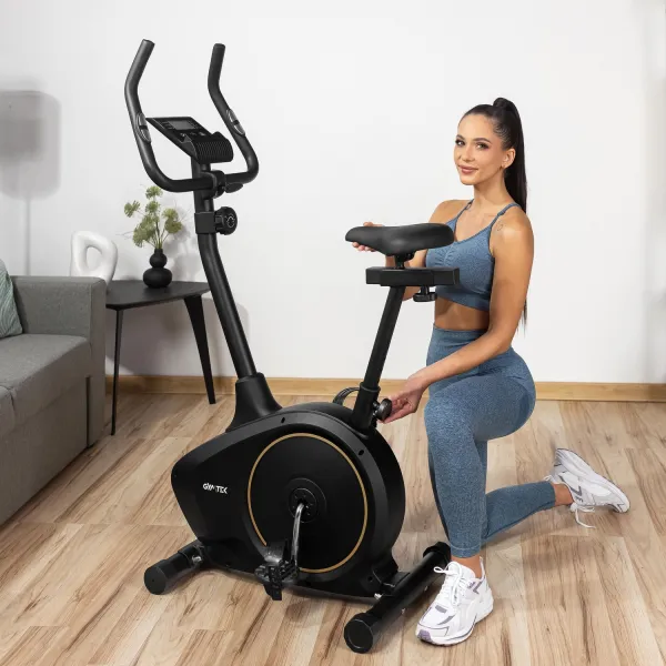 Велотренажер Gymtek XB1400 магнітний золотий