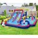 Надувний парк Costway Fun Kids із водними гірками (без вентилятора)