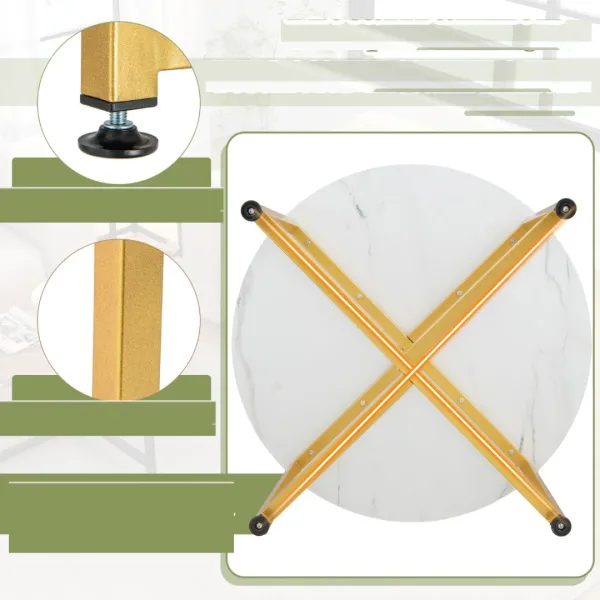 Комплект журнальных столиков Costway Lumen 3 штуки