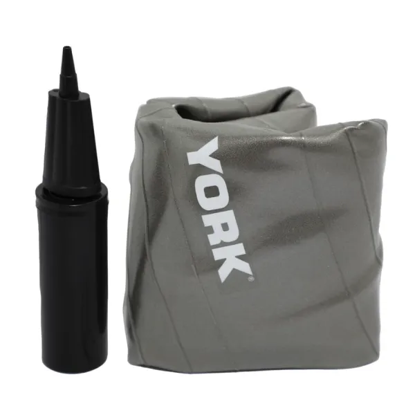 Фітбол York Fitness 75см сірий + насос