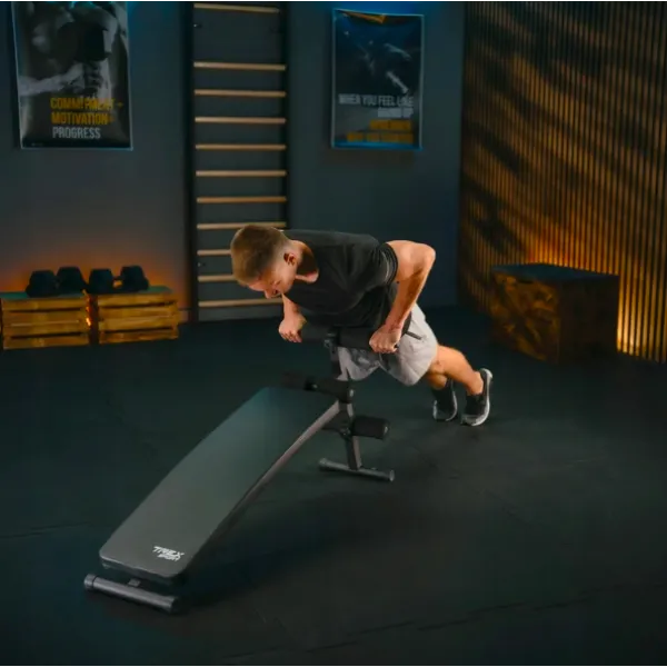 Скамья тренировочная Trex Sport TX-050B для пресса