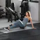 Масажний ролик Gymtek для йоги та фітнесу EVA 33*10,5см чорний