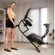 Горизонтальный велотренажер Hop-Sport HS-045L Volt магнитный золотистый