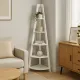 Стелаж Costway Solo кутовий для квітів білий