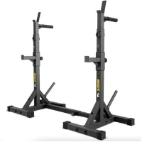 Стойки под штангу Trex Sport TX-100S регулируемые с ручками для отжиманий