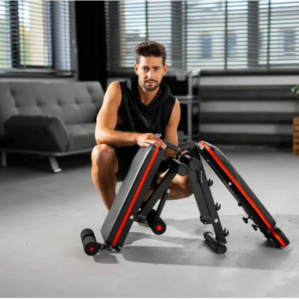 Лавка тренувальна Hop-Sport HS-1010 Pro універсальна для жиму та пресу