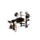 Набір Besport PowerPro 89кг з прямим грифом та лавою Besport WB-004