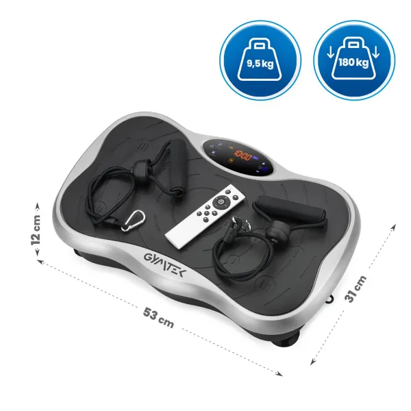 Вибрационная платформа Gymtek XP500 серебристый