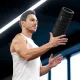 Масажний ролик Gymtek для йоги та фітнесу EVA 33*14см чорно-білий