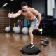Балансировочная полусфера Gymtek Flex Core Half Ball 58см с эспандерами + насос черный