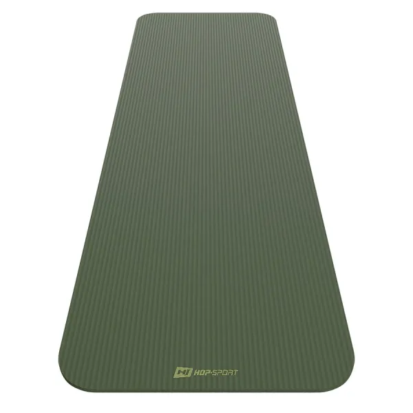 Коврик для йоги Hop-Sport HS-NB010GM NBR 1см темный хаки